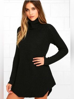 Element Eden Eleventh Black Sweater Dress